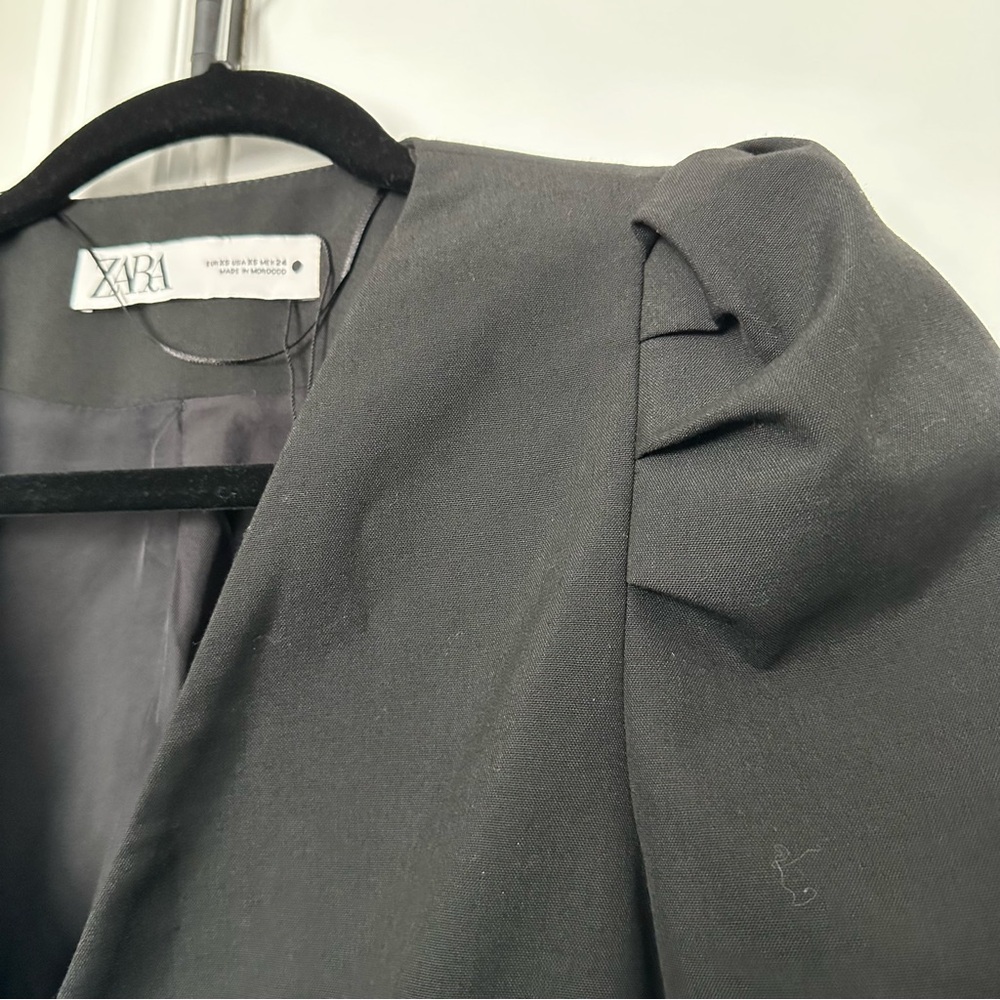 Zara Black Blazer Dress Size XS - Picture 11 of 16